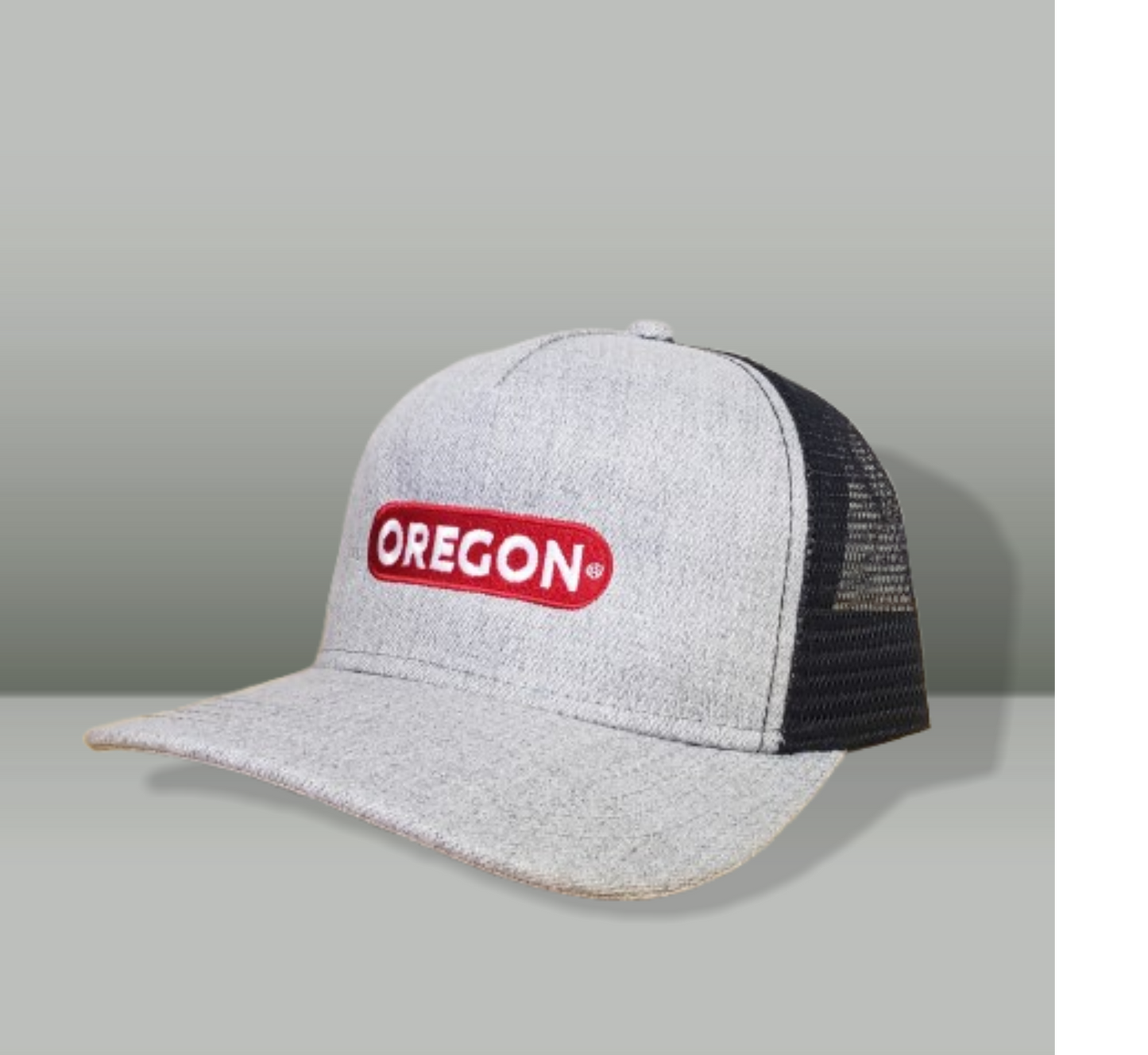 Structured Melange Two Tone Trucker Cap