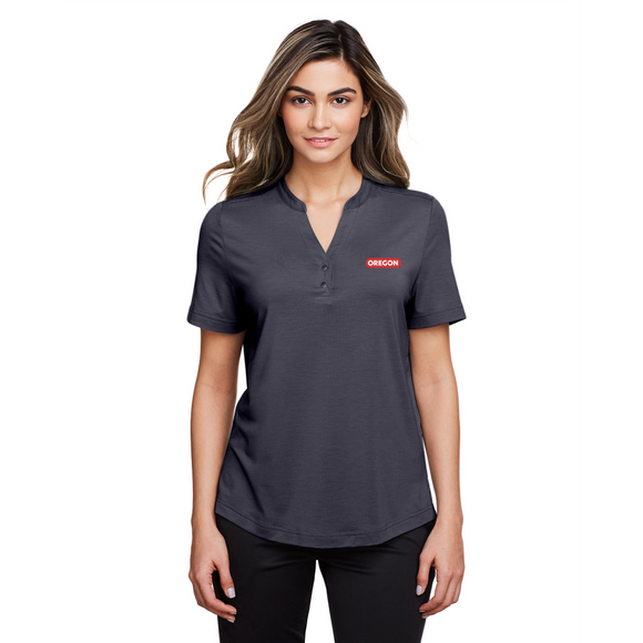 Ladies Snap-Up Stretch Performance Polo
