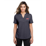 Ladies Snap-Up Stretch Performance Polo