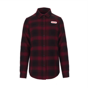 Women's Plaid Brushed Flannel Shirt
