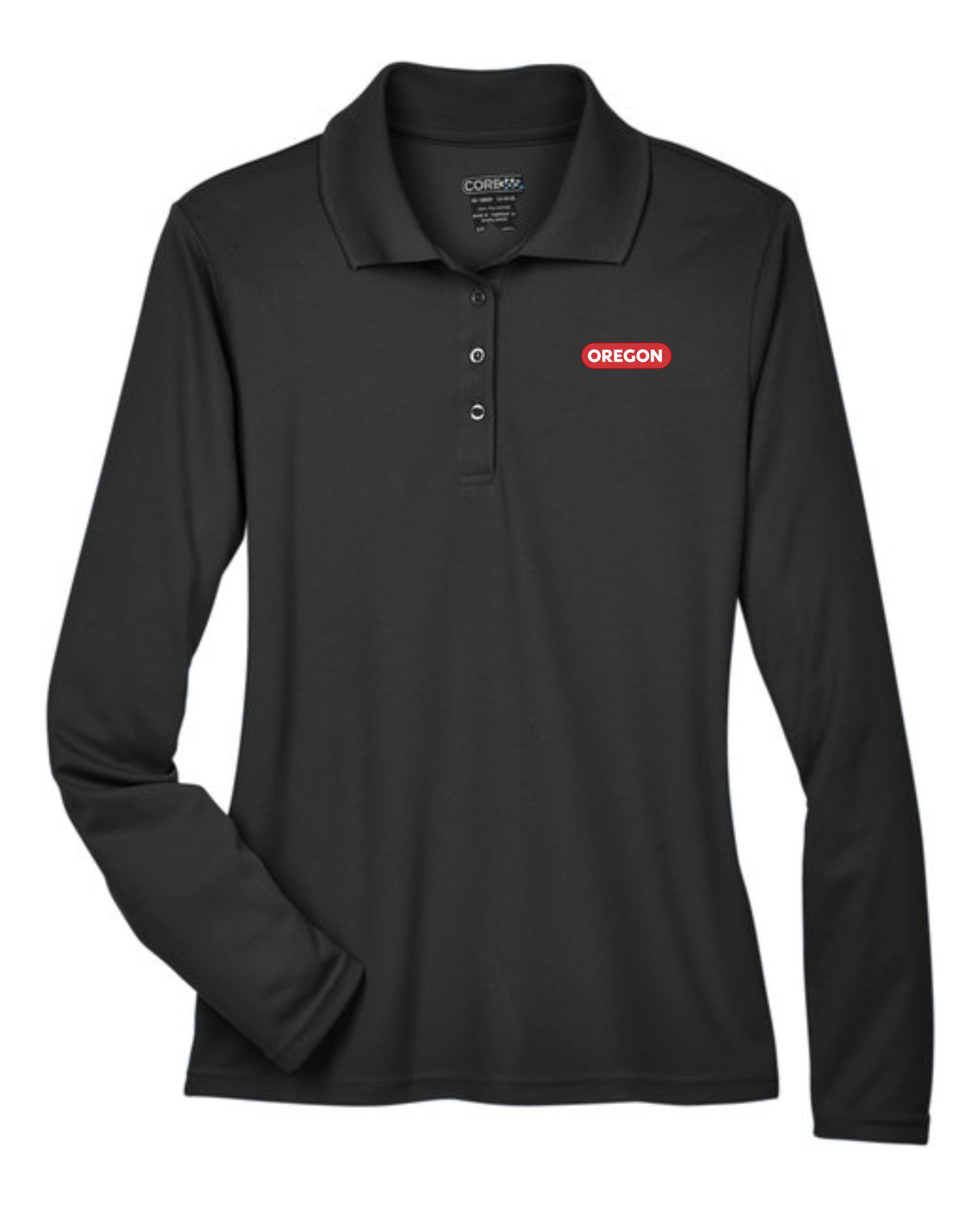 Ladies Long Sleeve Pique Performance polo
