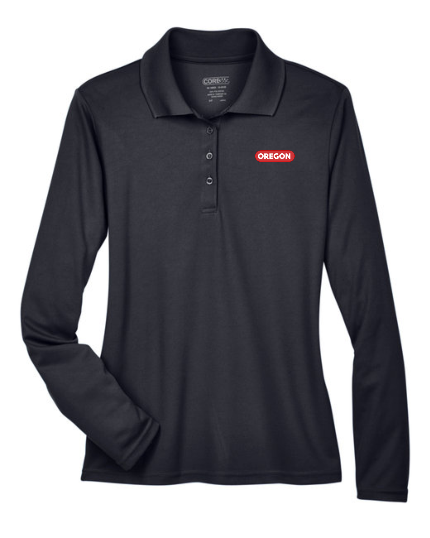 Ladies Long Sleeve Pique Performance polo