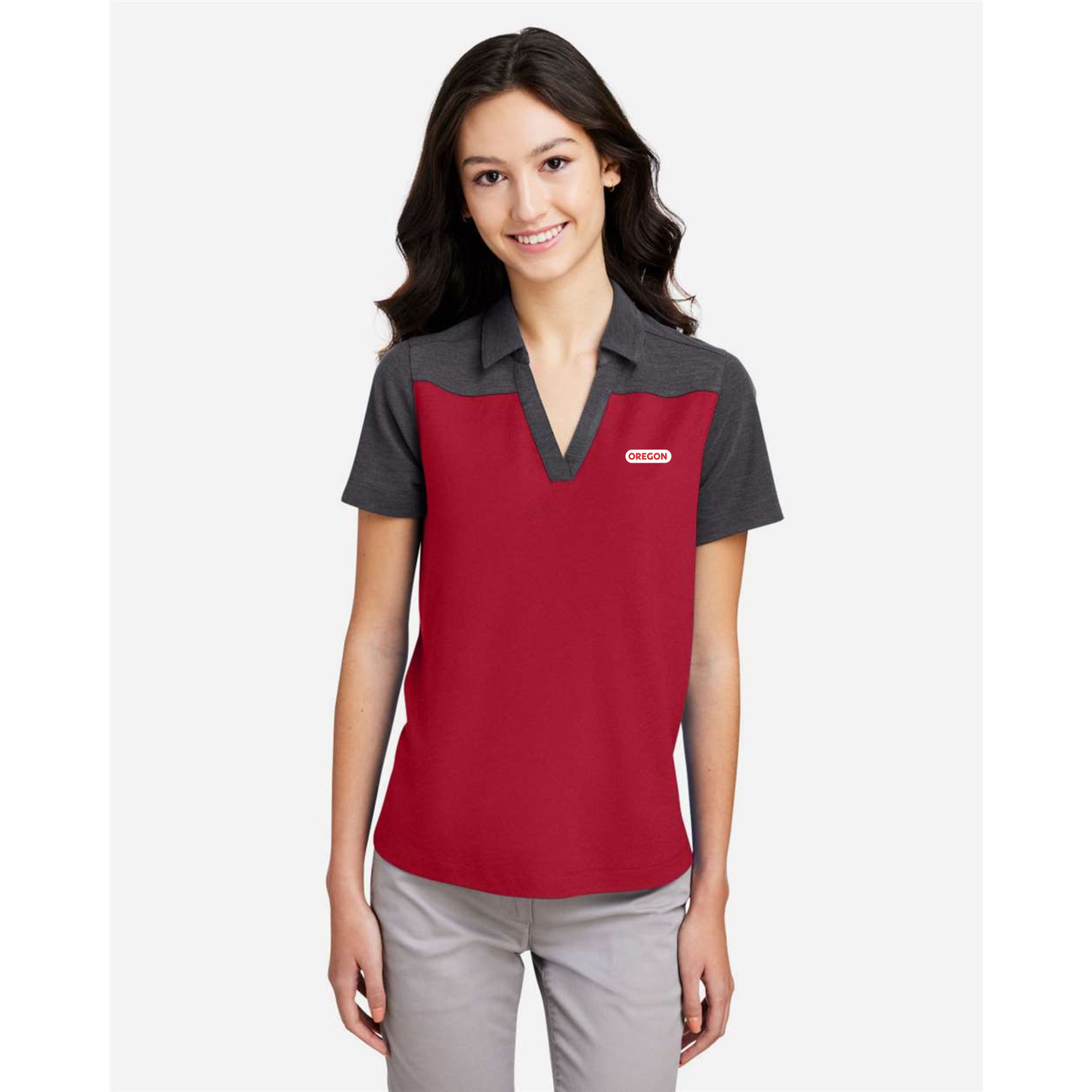 Ladies ChromaSoft Colour Block Polo