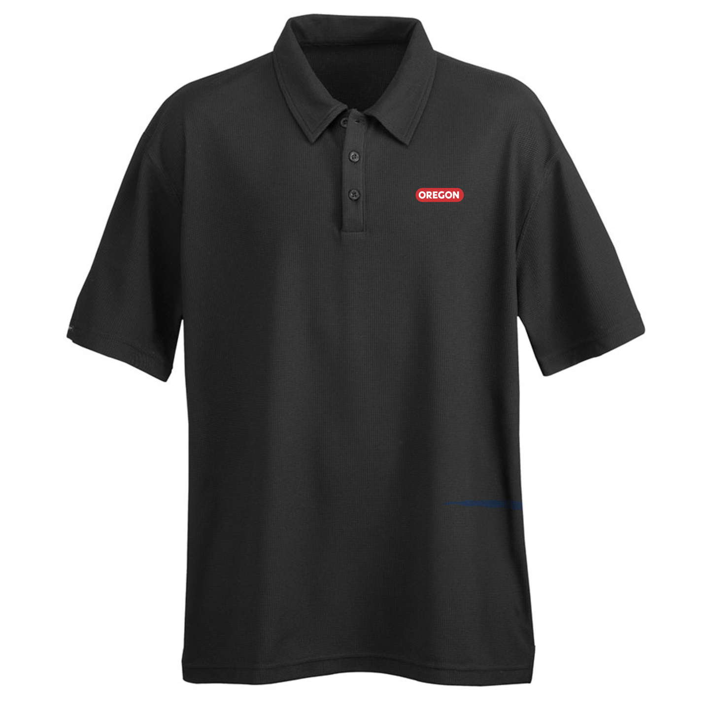 Men's Textured Waffle Polo