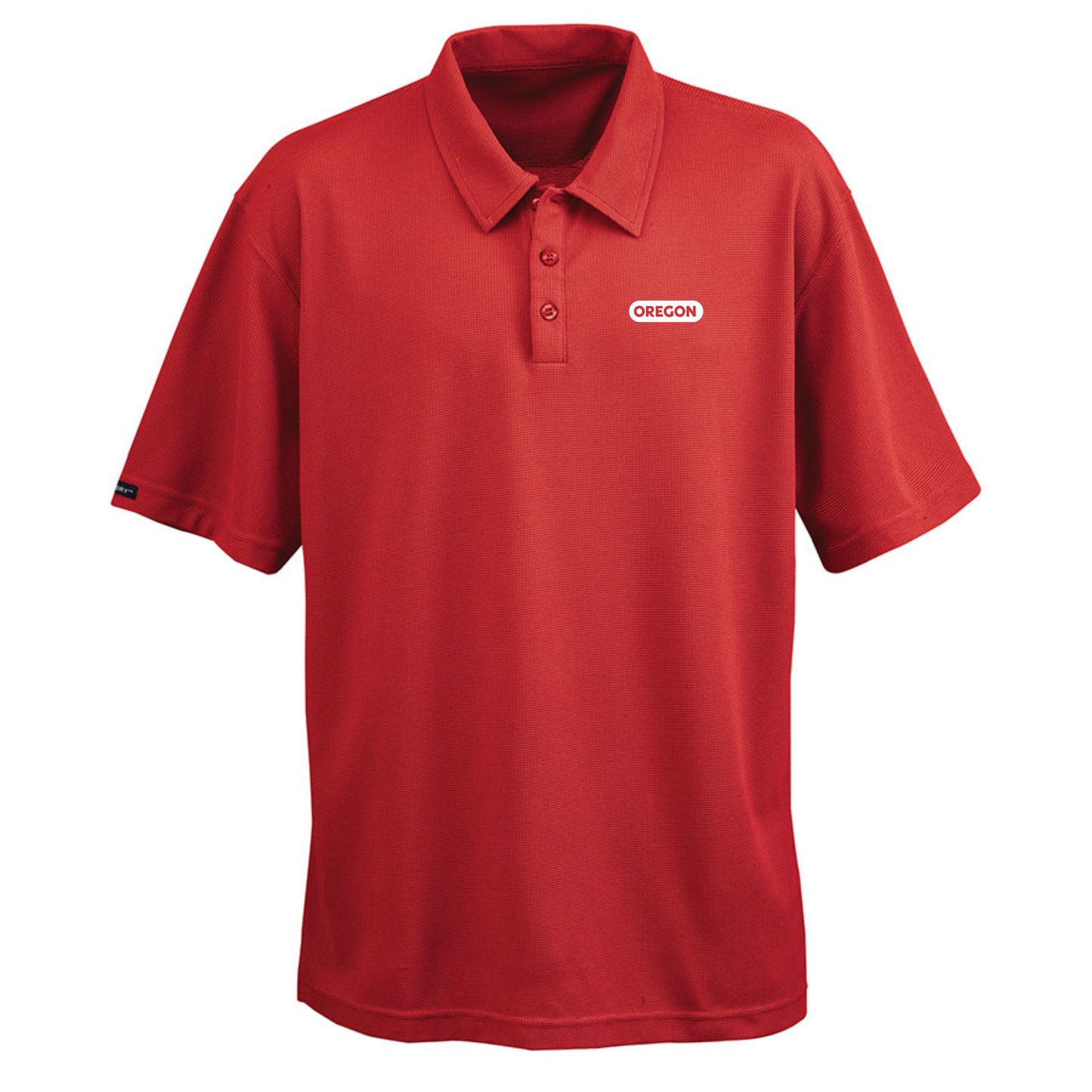 Men's Textured Waffle Polo