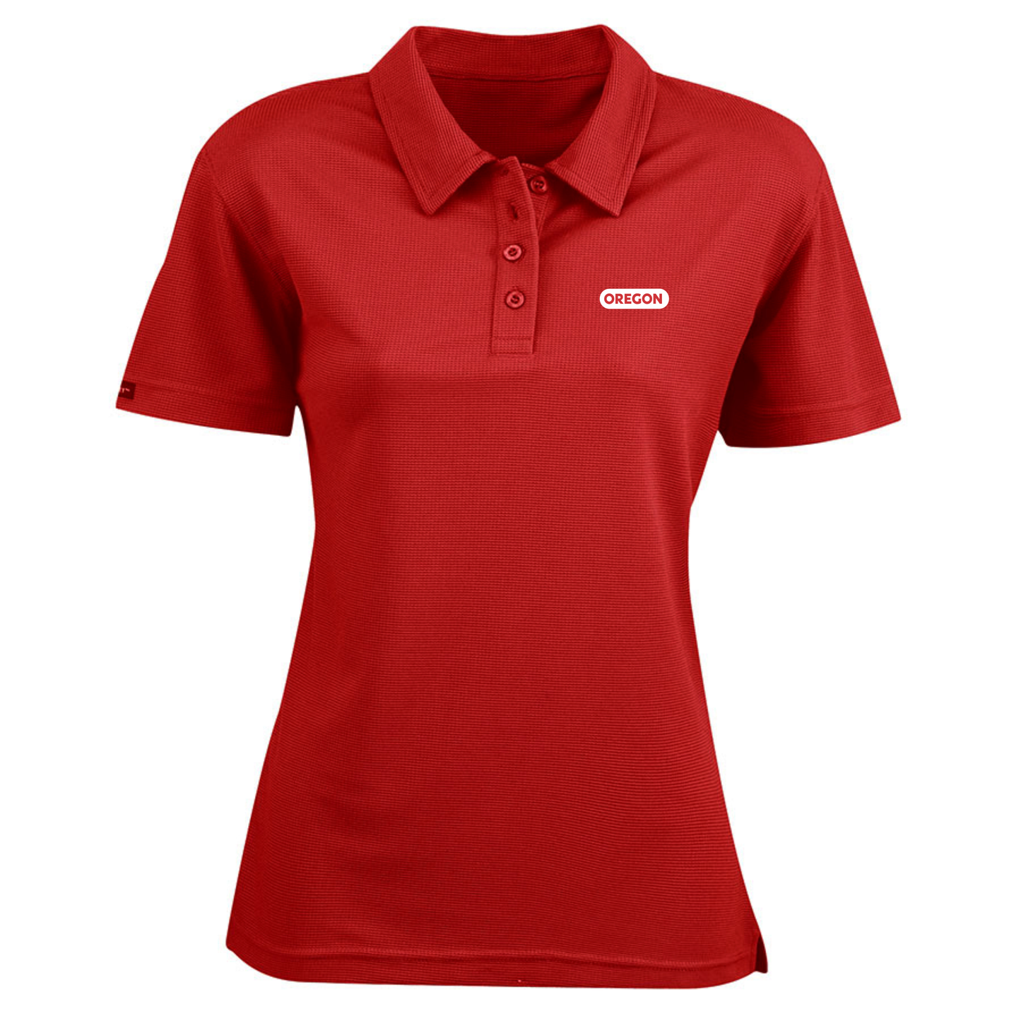 Ladies Textured Waffle Polo