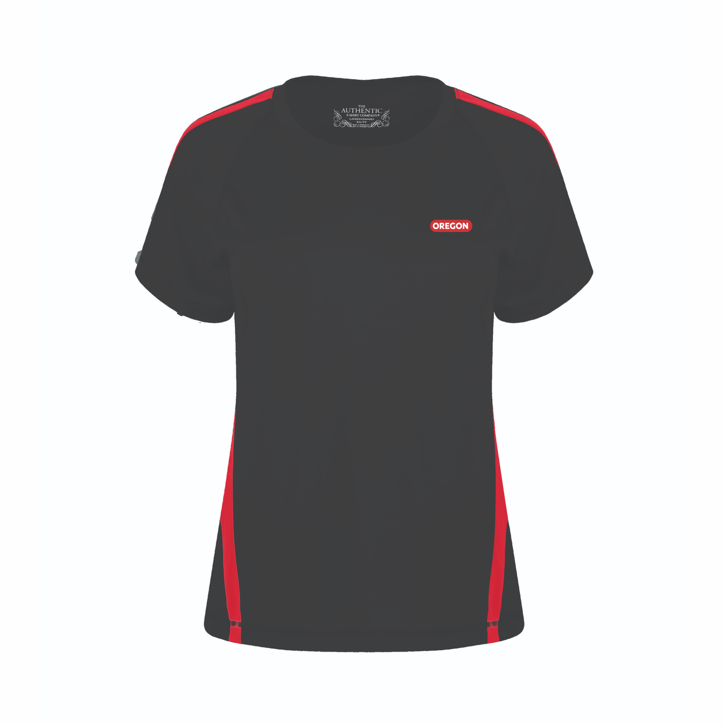 Ladies Wicking Colour Block T-Shirt