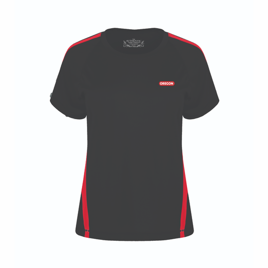 Ladies Wicking Colour Block T-Shirt
