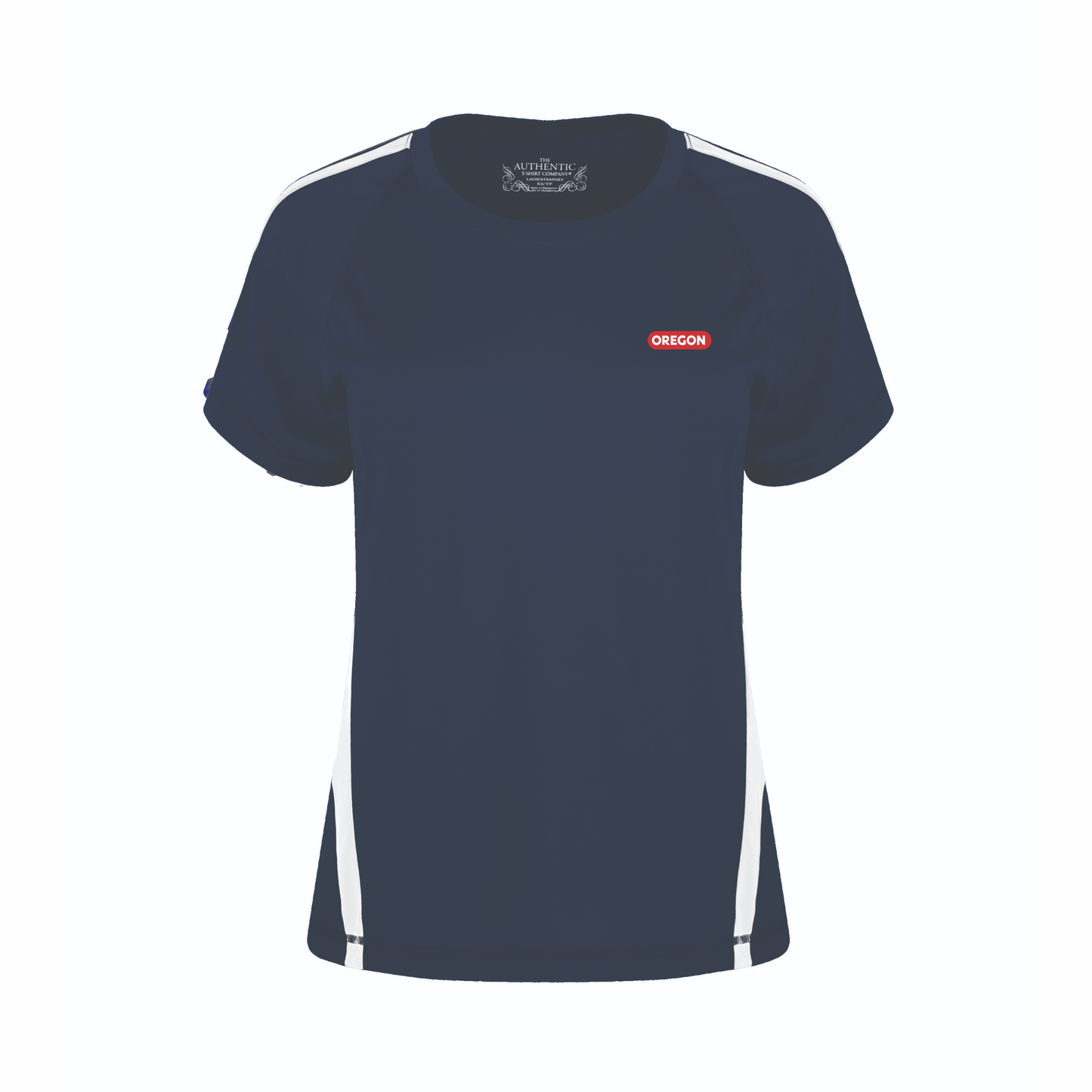Ladies Wicking Colour Block T-Shirt