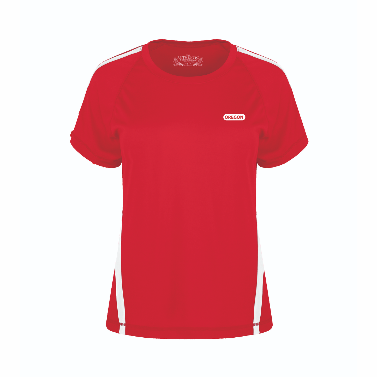 Ladies Wicking Colour Block T-Shirt