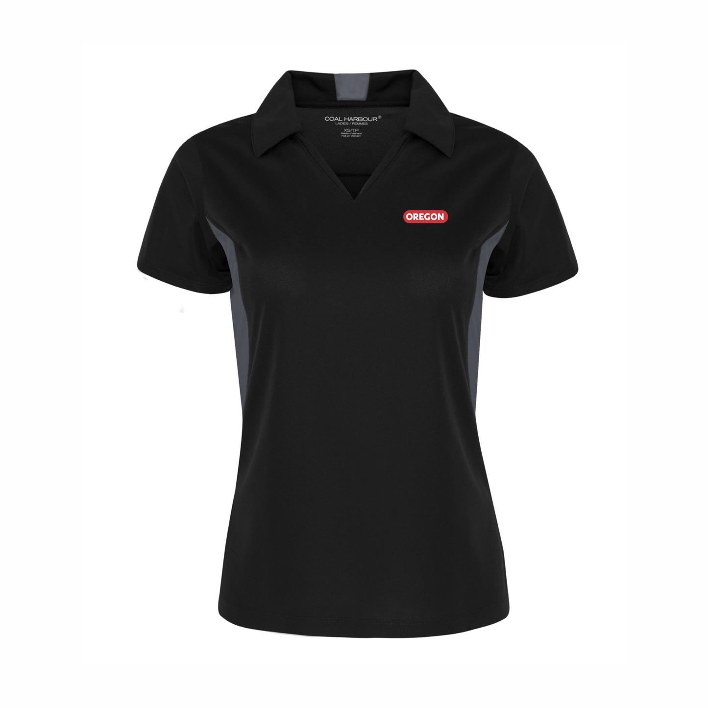 Ladies Wicking Colour Block Polo