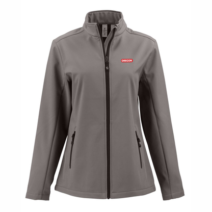 Ladies Contrast Softshell Jacket