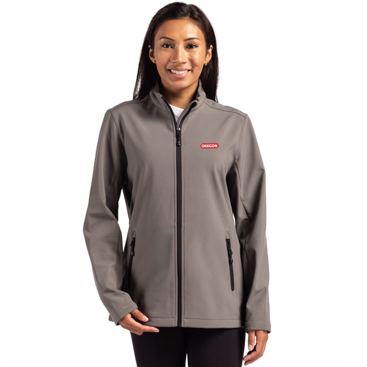 Ladies Contrast Softshell Jacket