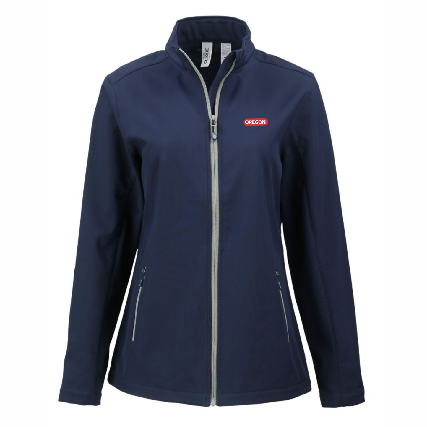 Ladies Contrast Softshell Jacket