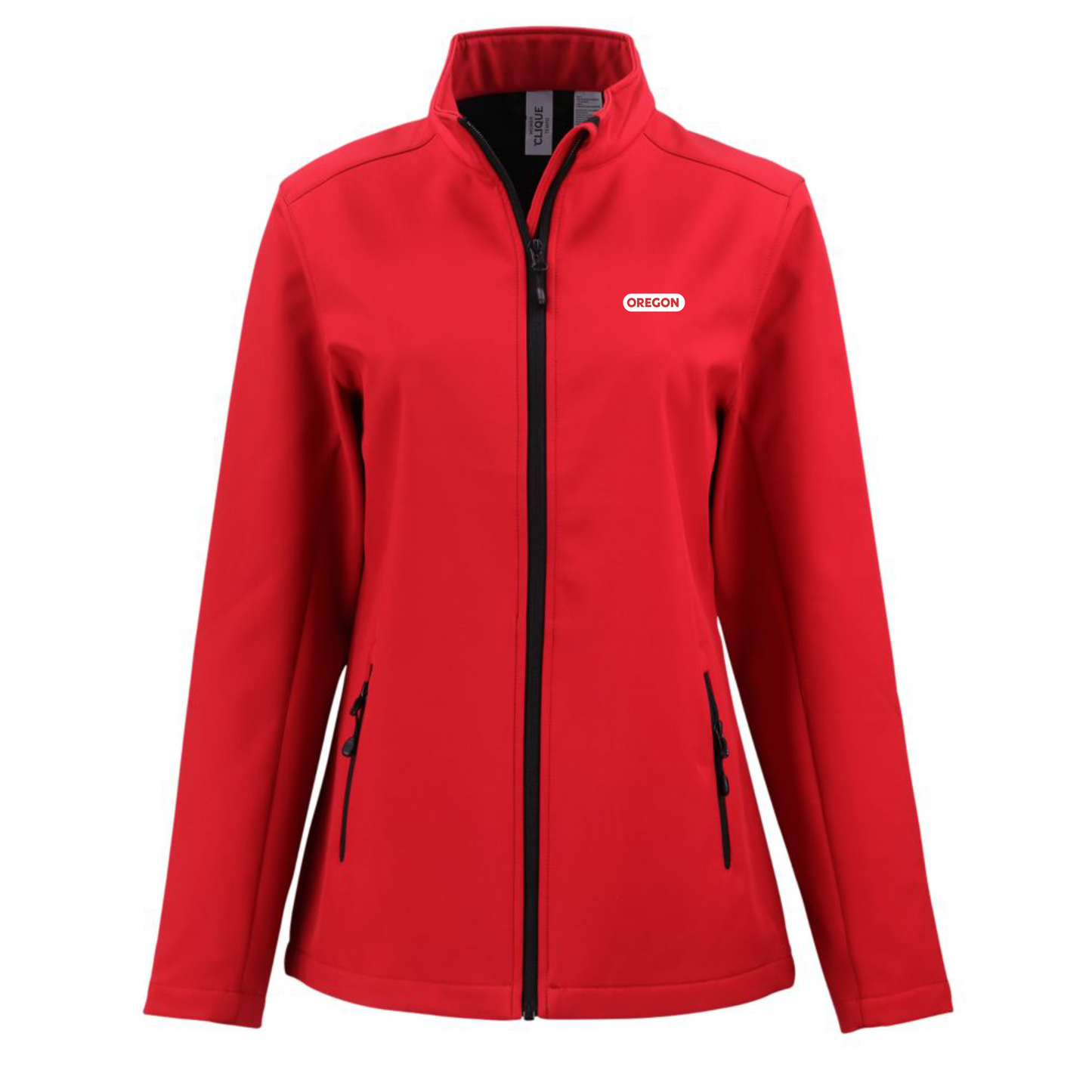 Ladies Contrast Softshell Jacket