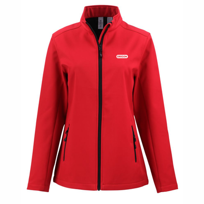 Ladies Contrast Softshell Jacket