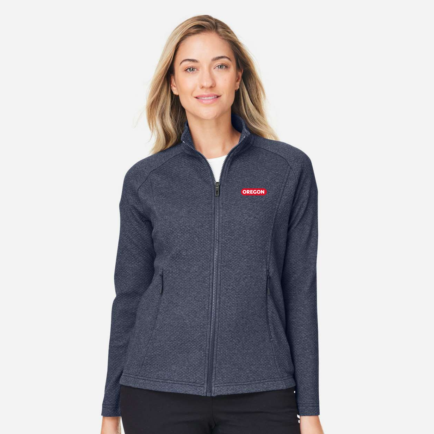 Ladies Spirit Textured Full Zip Jacket