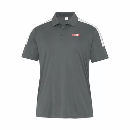 Men's Lightweight Colour Block Wicking Polo
