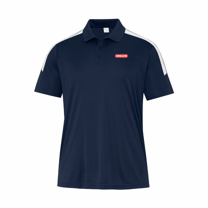 Men's Lightweight Colour Block Wicking Polo