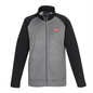 Ladies Two Tone Performance Full Zip Sweater