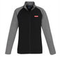 Ladies Two Tone Performance Full Zip Sweater