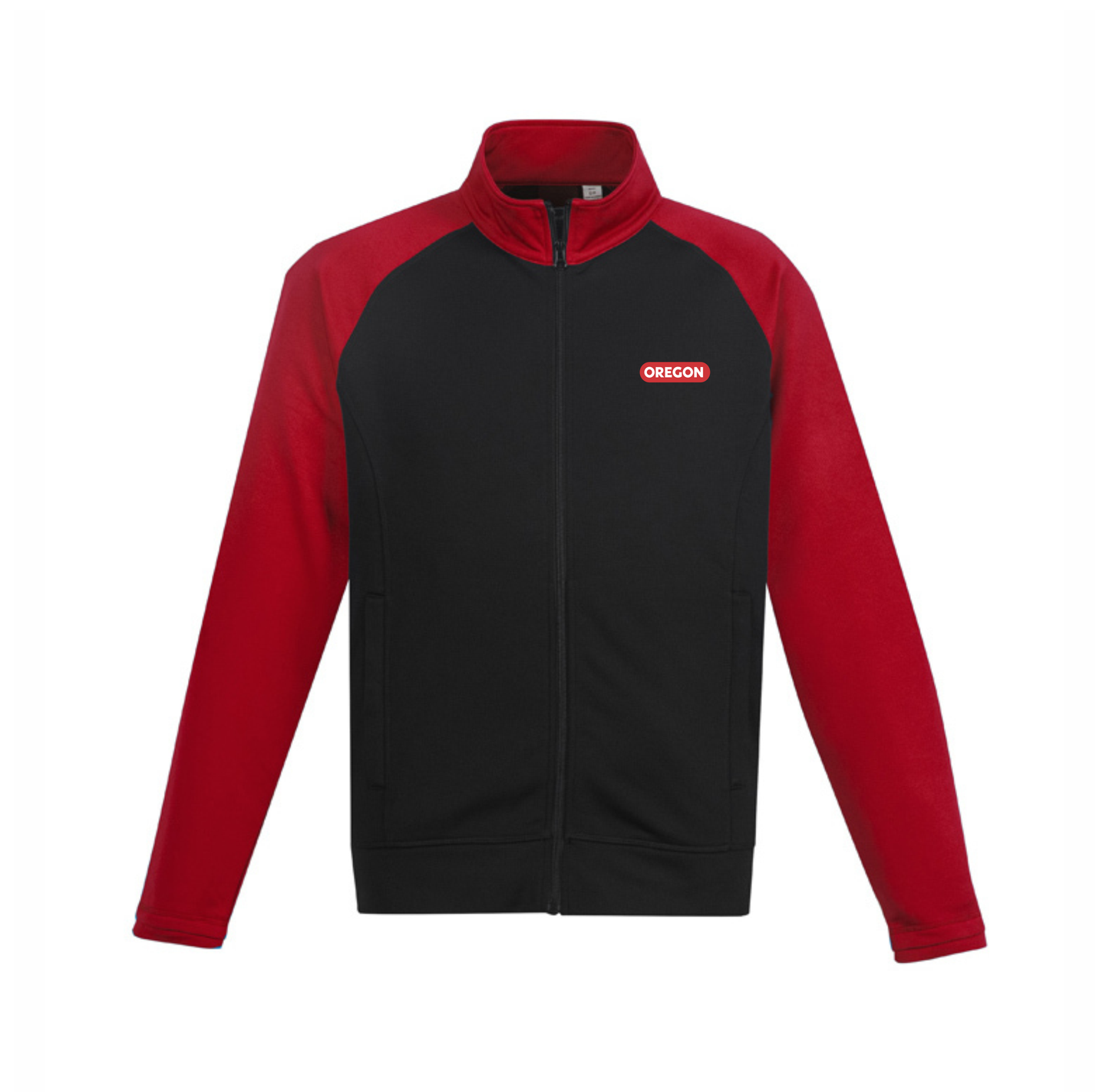 Men's Two Tone Performance Full Zip Sweater