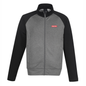 Men's Two Tone Performance Full Zip Sweater