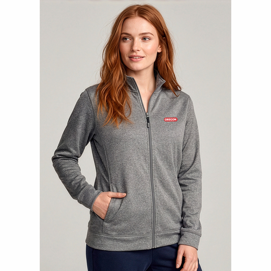 Ladies Performance Full Zip Sweater