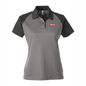 Ladies Two Tone Raglan Wicking Polo