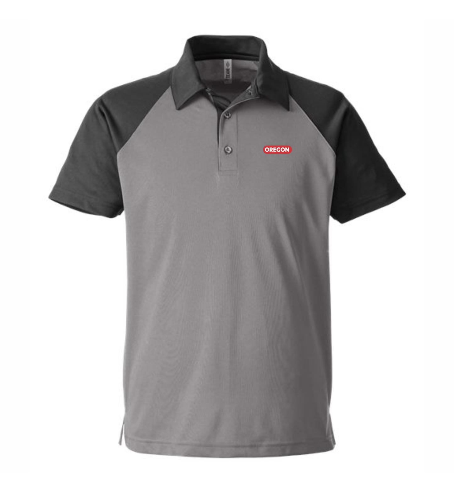 Men's Two Tone Raglan Wicking Polo