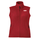 Ladies Full Zip Polar Fleece Vest