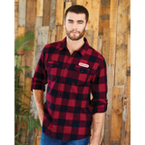 Men's Buffalo Plaid Long Sleeve Flannel Shirt