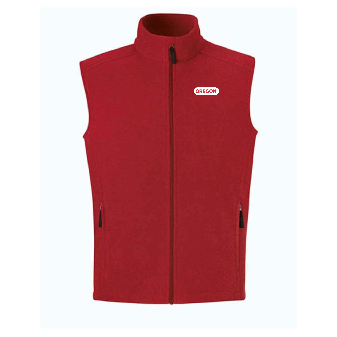 Men's Full Zip Polar Fleece Vest