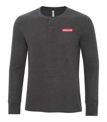 Men's Long Sleeve Thermal Henley