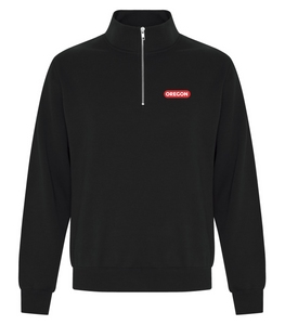 Unisex 1/4 Zip Fleece Sweatshirt