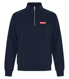Unisex 1/4 Zip Fleece Sweatshirt
