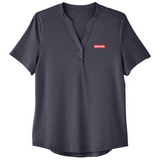 Ladies Snap-Up Stretch Performance Polo