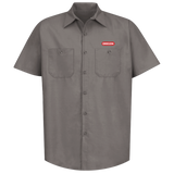 Men's Industrial Short Sleeve Work Shirt