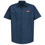 Men's Industrial Short Sleeve Work Shirt