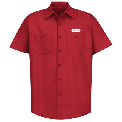 Men's Industrial Short Sleeve Work Shirt – Oregon Tool Men's Industrial Short Sleeve Work Shirt – Oregon Tool