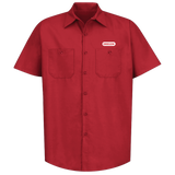 Men's Industrial Short Sleeve Work Shirt