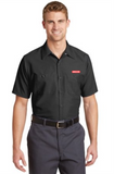 Men's Industrial Short Sleeve Work Shirt