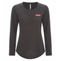 Ladies Long Sleeve Henley