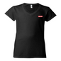Ladies Cotton Fitted V-Neck T-shirt